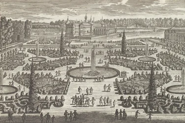 Orangeriets Parterre i Chantilly, 1680-talet, 1680-talet.