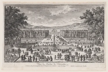 Trädgården i Versailles, 1660-95., 1660-95.