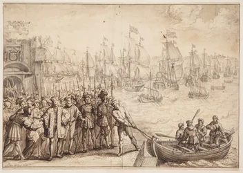 Christian II lämnar Köpenhamn 1523
