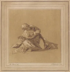 En hukande apostel Sankt Peter, 1785.