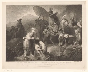 De doop van de kamerling genom Philippus Den helige Filip döper eunucken av drottningen av Candace (titel på objektet)