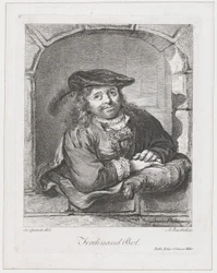 Porträtt av Ferdinand Bol, 1803-08.