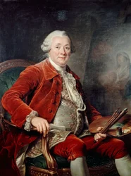 Porträtt av Charles-Amédée-Philippe van Loo