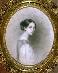 Porträtt av Léopoldine Hugo (1824-43)