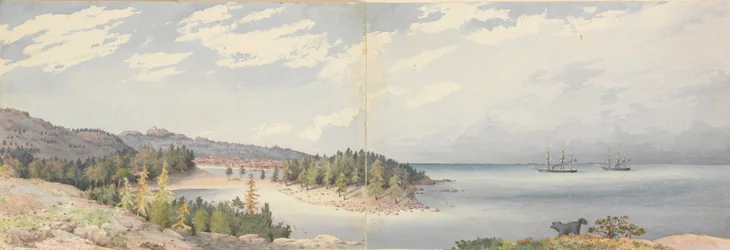 Hogland, 24 augusti 1855, Finland