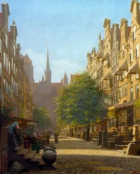 Frauengasse i Gdansk