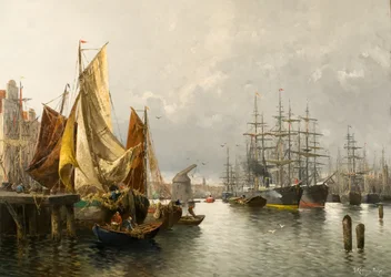 I hamnen i Le Havre