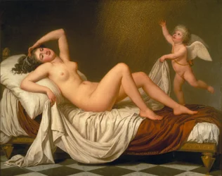 Danaë och guldduschen, 1787