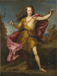Frederic Guillaume I de Prusse, dit le roi sergent - Porträtt av Fredrik Vilhelm I (1688-1740), kung i Preussen, av Wertmuller, Adolf Ulrik (1751-1811). Olja på duk. Mått: 178x135 cm. Nationalmuseum Stockholm