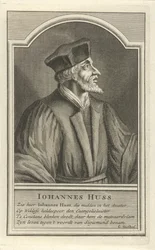 Porträtt av John Hus, ca. 1710
