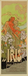 Omslag till partituret och librettot till operan ”Iris”, 1898