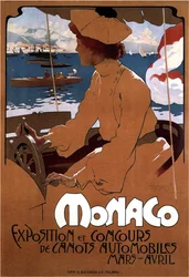 Monaco: Motorbåtsutställning, 1900