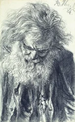 Porträtt av en gammal man, 1884