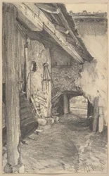 Utsikt över en innergård