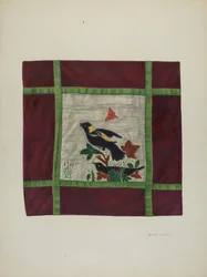 Applikation Coverlet Detail, 1941.