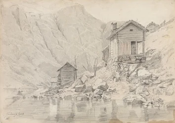 Hus vid stranden, Gudvangen