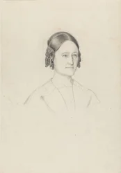 Konstnärens hustru, Johanne Tidemand
