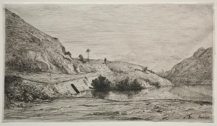 Banks of the Rhone, 1865.
