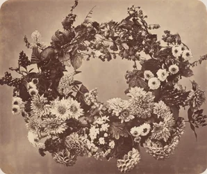Blom- och bärkrans