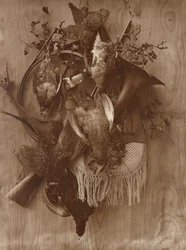 Fasan och järpe, ca 1865