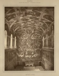 Rom - Vatikanpalatset, Sixtinska kapellet - Michelangelo