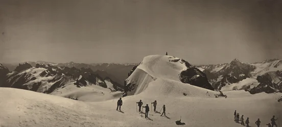 Toppmötet på Mont Titlis, Schweiz