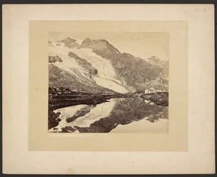Bernina-hospicet och Cambréna-glaciären