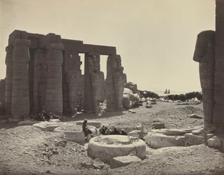 Ramesseum, Thebe, 1869.