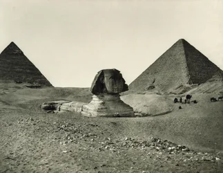 Sfinxen och pyramiderna