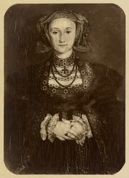 [Henrik VIII:s hustru av Hans Holbein, Musée du Louvre]