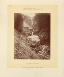 Gotthard-järnvägen: Grünbach Gorge