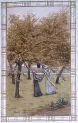 Binas liv: en svärms stall - teckning av A. Giraudon