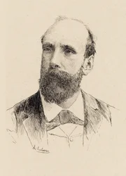Porträtt av kompositören Gaston Salvayre 1847-1916, 1894.