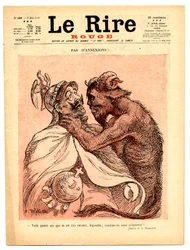 Omslag till "" The Red Laughter", Satirical en Couleurs