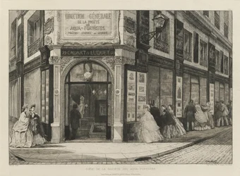 Högkvarter för Society of Aqua-Fortists, 1864