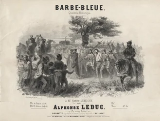 Alphonse Leduc - Blåskägg, historisk kadrilj