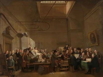 Salongen för Felix Meritis Society. 1801