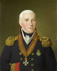 Porträtt av Gerrit Verdooren (1757-1824), viceamiral