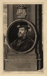 Filip II (1527-1598) (gravyr)