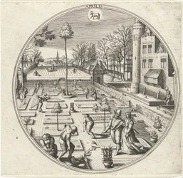 april Aprilis (titel på objekt) De tolv månaderna (serietitel)