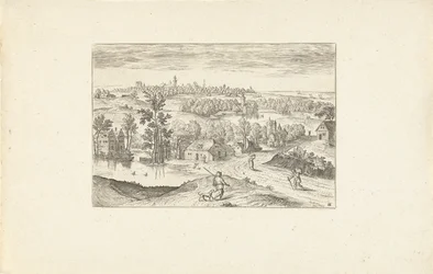 Landskap med en damm Landskap runt Antwerpen (serietitel)