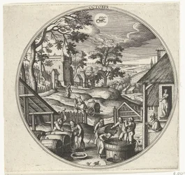 oktober De tolv månaderna (serietitel)