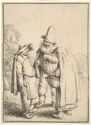 Groteska figurer, 1610-85.