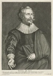 Porträtt av Paul de Vos