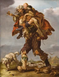 Allegori över fattigdomen, 1630-talet
