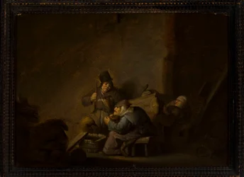 Genrebild i en interiör
