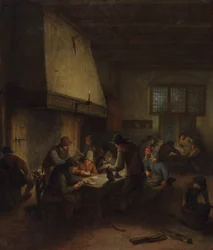 Krogplats, tidigt 1660-tal.