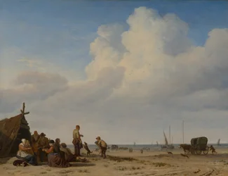 Strandscen