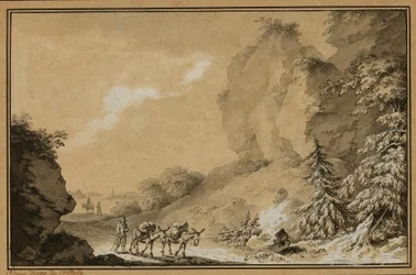 Schweizisk landskapsimpression