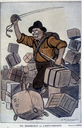Théodore Roosevelt - av Barrère, i "Fantasio" från 1915-09-01